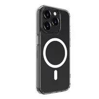 Evelatus Apple iPhone 15 Pro skaidrus dėklas su MagSafe, permatomas