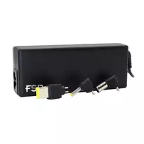 FSP NB 90W universalus nešiojamojo kompiuterio maitinimo adapteris su 8 keičiamais antgaliais - juoda