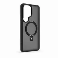 Evelatus Samsung Galaxy S26 Ultra Shield dėklas su MagSafe ir stoveliu, matinis juodas
