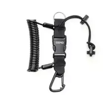 DJI Osmo Pocket Anti-Loss Lanyard – reguliuojamas nailoninis riešo dirželis DJI Osmo Pocket ir Pocket 2, juodas