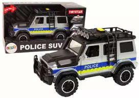 LEAN TOYS Off Road policijos automobilis 1:14 su inerciniu varikliu
