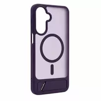 Evelatus Samsung Galaxy A17 4G / A17 5G guminis dėklas su MagSafe ir stoveliu, violetinis