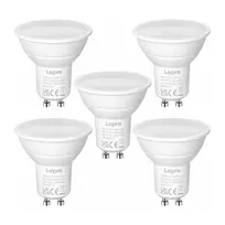 LEPRO 200073-WW-EU-5 GU10 LED lemputė, 4,5 W, 345 lm, 2700 K, 100°, 5 vnt. pakuotė