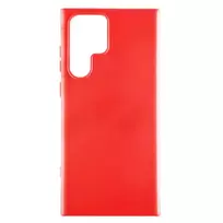 Evelatus Samsung Galaxy S22 Ultra Premium Soft Touch silikoninis dėklas kiniškai raudonas