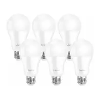 LEPRO 100080-DW-EU-6 LED lemputė E27 A60 13W (atitinka 100W) 1521lm 6500K dienos šviesos balta, 6 vnt. pakuotė
