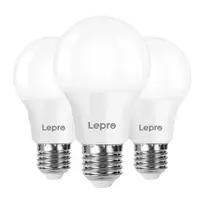 LEPRO 100089-WW-EU-3 LED lemputė, E27, A60, 8,5W (60W), 806 lm, 2700K šilta balta, 180°, 3 vnt. pakuotė