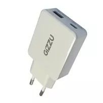 Gizzu 2-Port 65W GaN sieninis įkroviklis