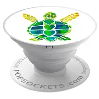 PopSockets PopGrip Turtle Love - keičiamas telefono laikiklis ir stovas, įvairiaspalvis