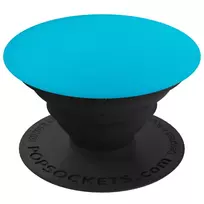 PopSockets PopGrip Aluminum Blue telefono laikiklis ir stovas