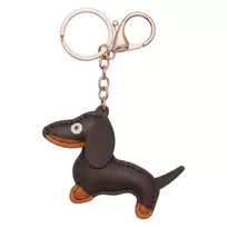 TFO Universal Phone Chain su taksų motyvu, ruda, 150 cm, reguliuojamas kryžminis dirželis su inkarėliu