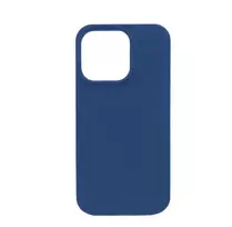 Connect Samsung Galaxy A55 5G minkšto liesties silikoninis dėklas Midnight Blue
