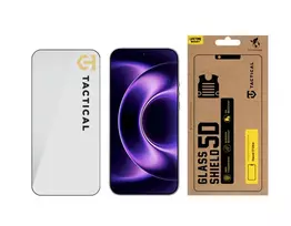Tactical Glass Shield 5D ekrano apsauginis stikliukas, skirtas Xiaomi 17 Ultra - juodas