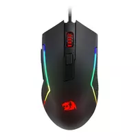 Redragon M616 TRIDENT 10000DPI RGB žaidimų pelė - juoda