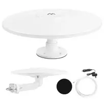 Maclean MCTV-103 aktyvi įvairiakryptė DVB-T/T2 HEVC antena kemperiui, 12V