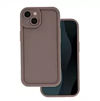 iLike Samsung Galaxy A05S Rim TPU dėklas rudas