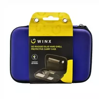Winx Go Rugged Hardshell apsauginis dėklas, skirtas Nintendo Switch / OLED - mėlynas