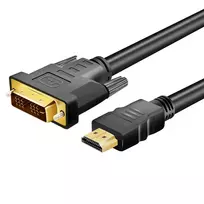Gizzu 1080P HDMI į DVI-D laidas 1,8 m polietileno apvalkalu