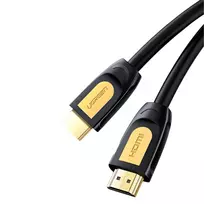 UGREEN HD101-10130 HDMI 2.0 laidas 4K@60Hz 18Gbps, vyras į vyrą, 3m, juodas