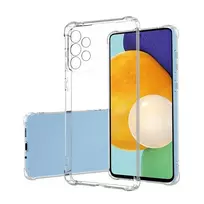 Evelatus Samsung Galaxy A53 5G karinės klasės smūgiams atsparus silikoninis dėklas TPU permatomas