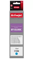 Activejet AB-D100C Cyan suderinama rašalo kasetė Brother spausdintuvams, Brother BT-D100C pakaitalas, Supreme serija, 50 ml
