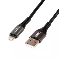 GIZZU 12W USB-A į Lightning laidas 1m baltas
