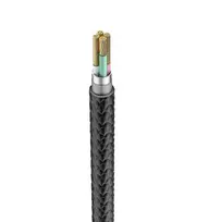 Veger V105 USB-A į Lightning laidas 1,2 m juodas 2,4A įkrovimui ir sinchronizavimui