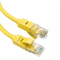 UGREEN RJ45 CAT6 0,5 m LAN tinklo kabelis - 1Gbps, 250MHz - geltonas