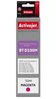 Activejet AB-D100M rašalo buteliukas, purpurinės spalvos, 50 ml, Supreme serija, Brother spausdintuvams, Brother BT-D100M pakaitalas