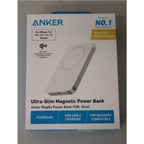 SALE OUT. Anker Power Bank | MagGo | 10000 mAh | White | DEMO