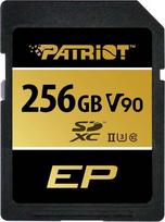 Memory card PATRIOT V90 256GB SDXC UHS-II U3 Class 10 (PEF256GEP92SDX) | PEF256GEP92SDX | 4711378424836
