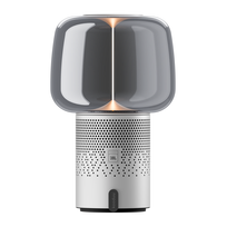 KOODUU SOUND BY JBL Serena Play kolonėlė/šviestuvas su JBL Frosted, Silver