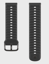 COROS APEX 4 24 mm silikoninis dirželis - juodas