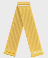 COROS APEX 4 24 mm nailoninis dirželis - geltonas