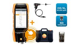Dujų analizatorius Testo 300 (Su CO 30 000 ppm, NO, O2 jutikliais)