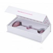 Ilū Rose Quartz Facial Roller ritininis veido masažuolis iš rožinio kvarco - 1 vnt.