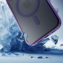 3mk Frosty MagCase violetinis dėklas Apple iPhone 14 Plus - violetinis