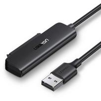 Ugreen 60466 adapteris 2,5" SATA III HDD/SSD, USB 3.2 Gen 1, 5Gbit/s, 0,5 m, juodas