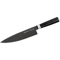Samura šefo peilis SM-0085B, 200mm, AUS-8, 58HRC, G-10 rankena, Stonewash