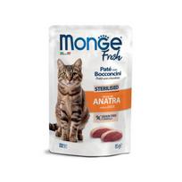 Monge Fresh Sterilised Duck konservai katėms su antiena, 85 g