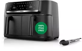 Gruzdintuvė Bosch MAFD440B7 Serija 4, Double Drawer Air Fryer, Juodas
