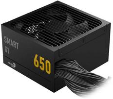 Aerocool AeroCool Smart G1 80 PLUS Gold zasilacz, PCIe 5.1, ATX 3.1 - 650 Watt, Black | ACPG-SR65FEC.71 | 4711530963012