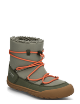 Viking - Birch Barefoot Warm Wp Pull-On - Žieminiai batai su raišteliais - Chaki spalva