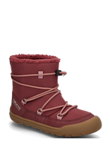 Viking - Birch Barefoot Warm Wp Pull-On - Žieminiai batai su raišteliais - Burgundiška splava