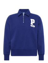 Polo Ralph Lauren - “P” Logo Slub Fleece Quarter-Zip - Flisiniai ir apatiniai megztiniai - Mėlyna