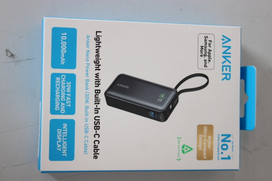 SALE OUT. Anker 545 Nano Power Bank | A1259G11 | 10000 mAh | Black | DEMO
