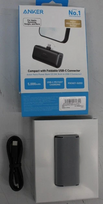 SALE OUT. Anker Nano Power Bank Built-In with USB-C Connector | A1653H11 | 5000 mAh | Black | DEMO