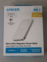 SALE OUT. Anker Power Bank | MagGo | 10000 mAh | White | DEMO