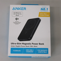 SALE OUT. Anker MagGo Wireless Powerbank (With 30W C port, Ultra slim) | A1664H11 | 10000 mAh | Black | DEMO