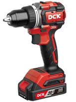 DCK Akumuliatorinis bešepetėlinis gręžtuvas-suktuvas 20V MAX, KDJZ2090iFK, DCK (2x5,0Ah akumuliatorius, įkroviklis)
