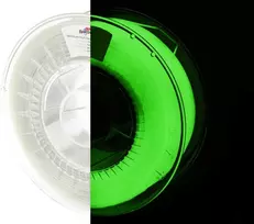 3D plastikas ASA šviečiantis tamsoje geltonai-žalias 1kg SPECTRUM